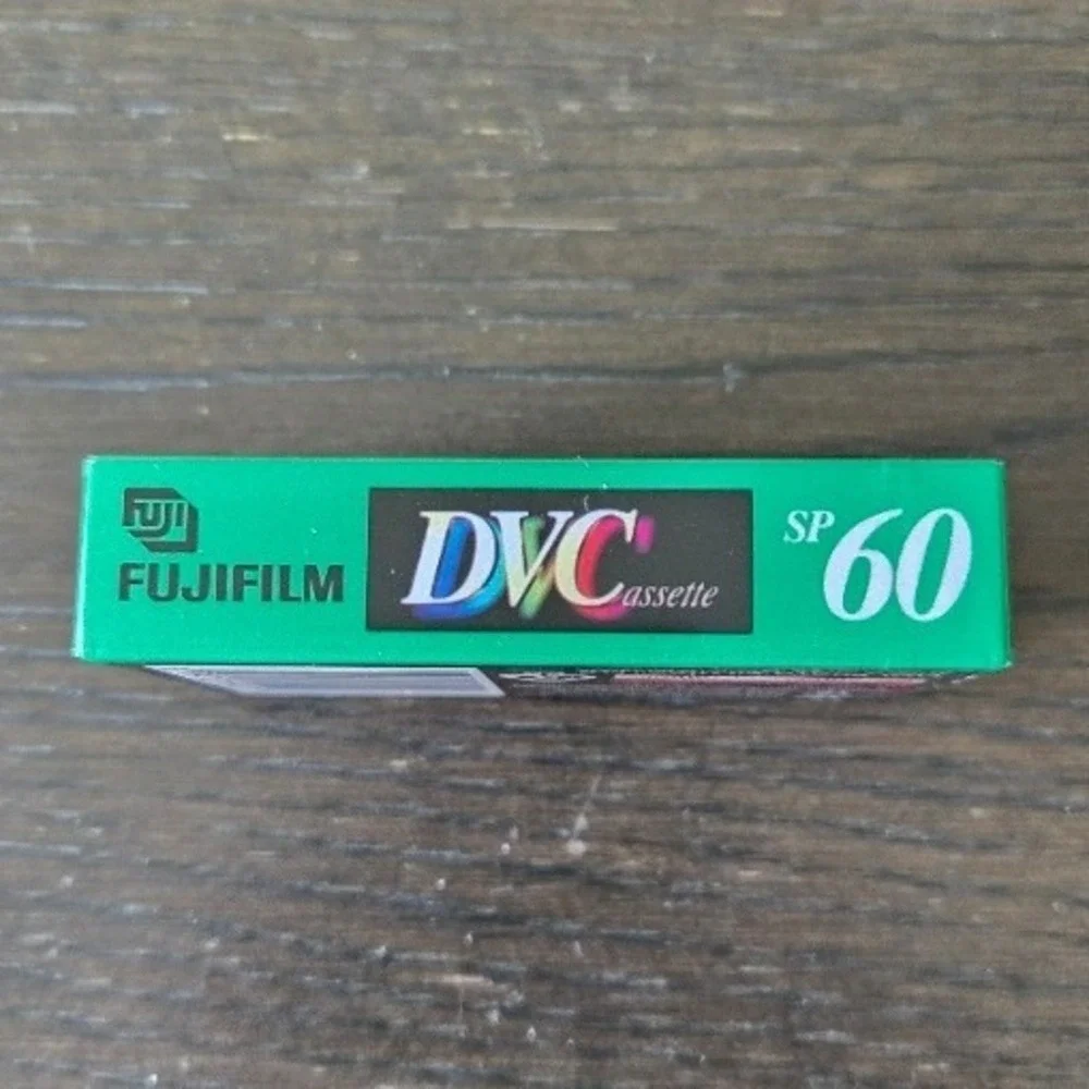 Fujifilm Mini DV 60/90 Min Digital Video Cassette Tape DVM60 ME New Sealed